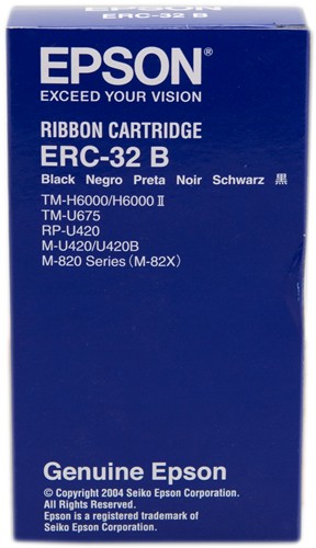 Epson C43S015371 Ruban dimpression Noir 