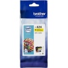 tedipro brother-lc424y-jaune-cartouche-d-encre-42509