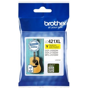tedipro brother-lc421xly-jaune-cartouche-d-encre-43877