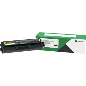 tedipro lexmark-20n20y0-jaune-toner-28896