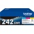 tedipro brother-tn-242cmy-multipack-cyan-magenta-jaune-46604